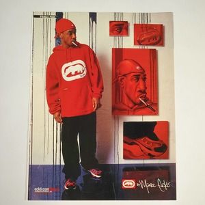 Vintage Marc Ecko Prince Paul Y2K Print Ad Urban HipHop Poster Decor Advertising